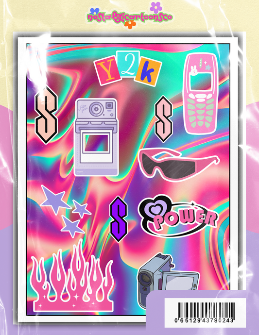 Sticker Sheet- Y2K/90s Inspired No. 29